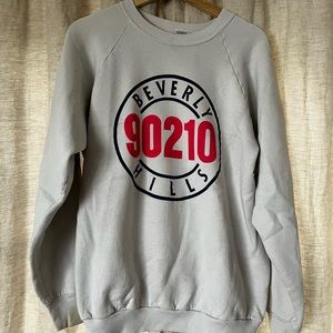 90s Vintage Beverly Hills Crew Sweater 90210 🩷